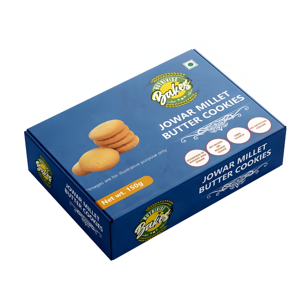 Jowar Millet Butter Cookies