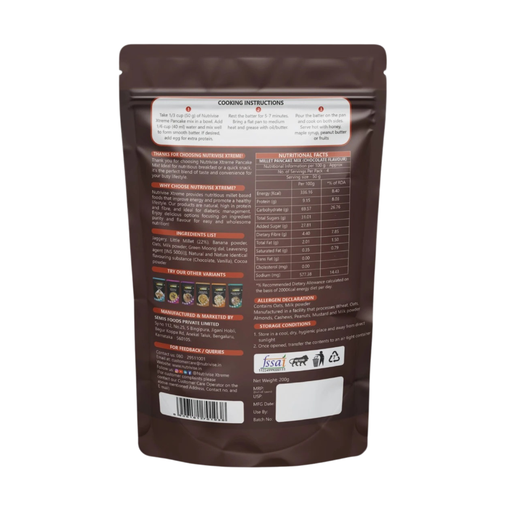Pan Cake Choco flavor